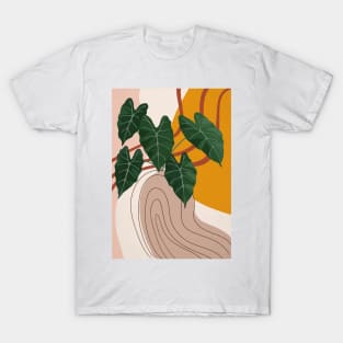 Mid century modern, plant illustration 2 T-Shirt